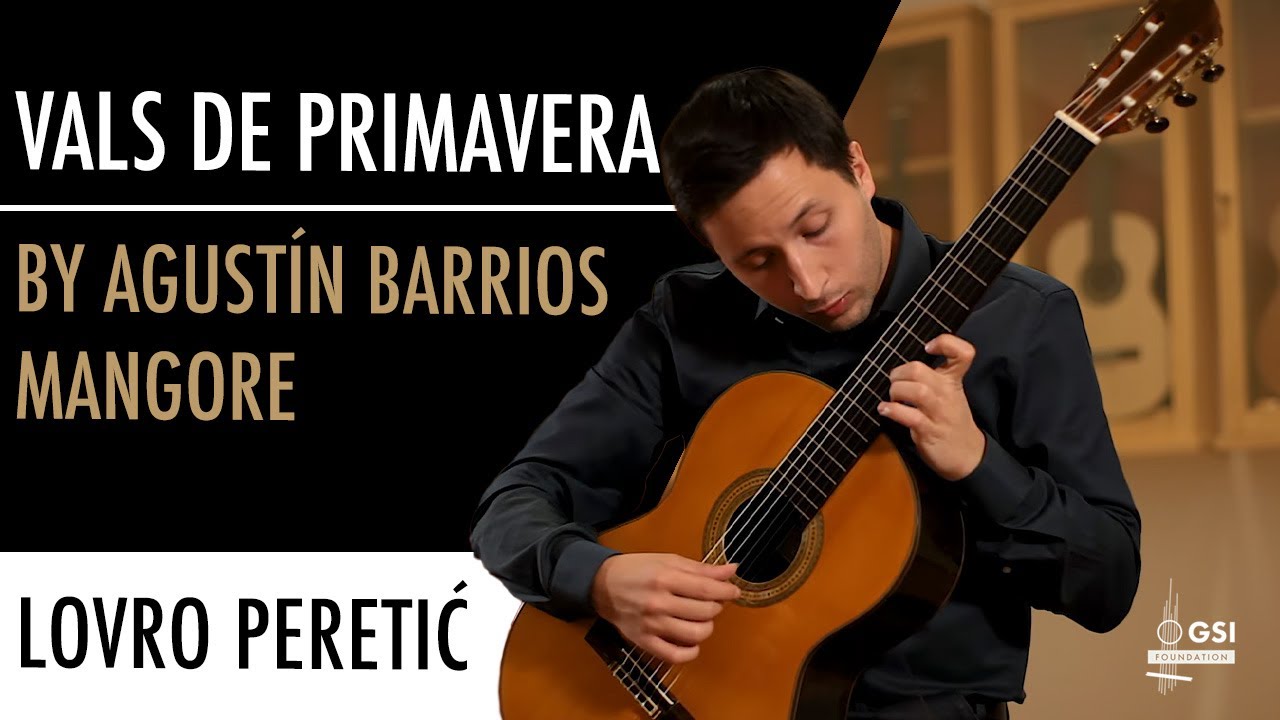 Lovro Peretić performs Agustin Barrios Mangore's 