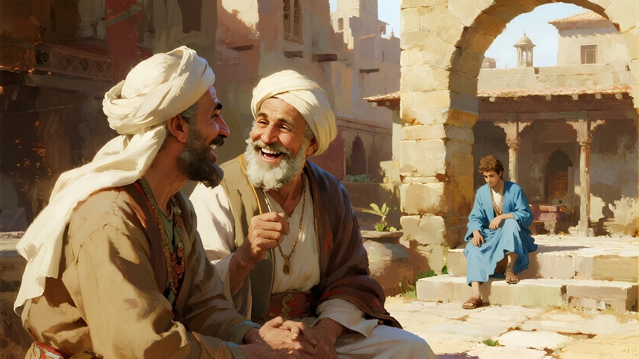 قصة الأخوة الذين سخروا من أخيهم الأخرس، فصار شاعر الملك  قصة عربية خيالية مشوّقة
