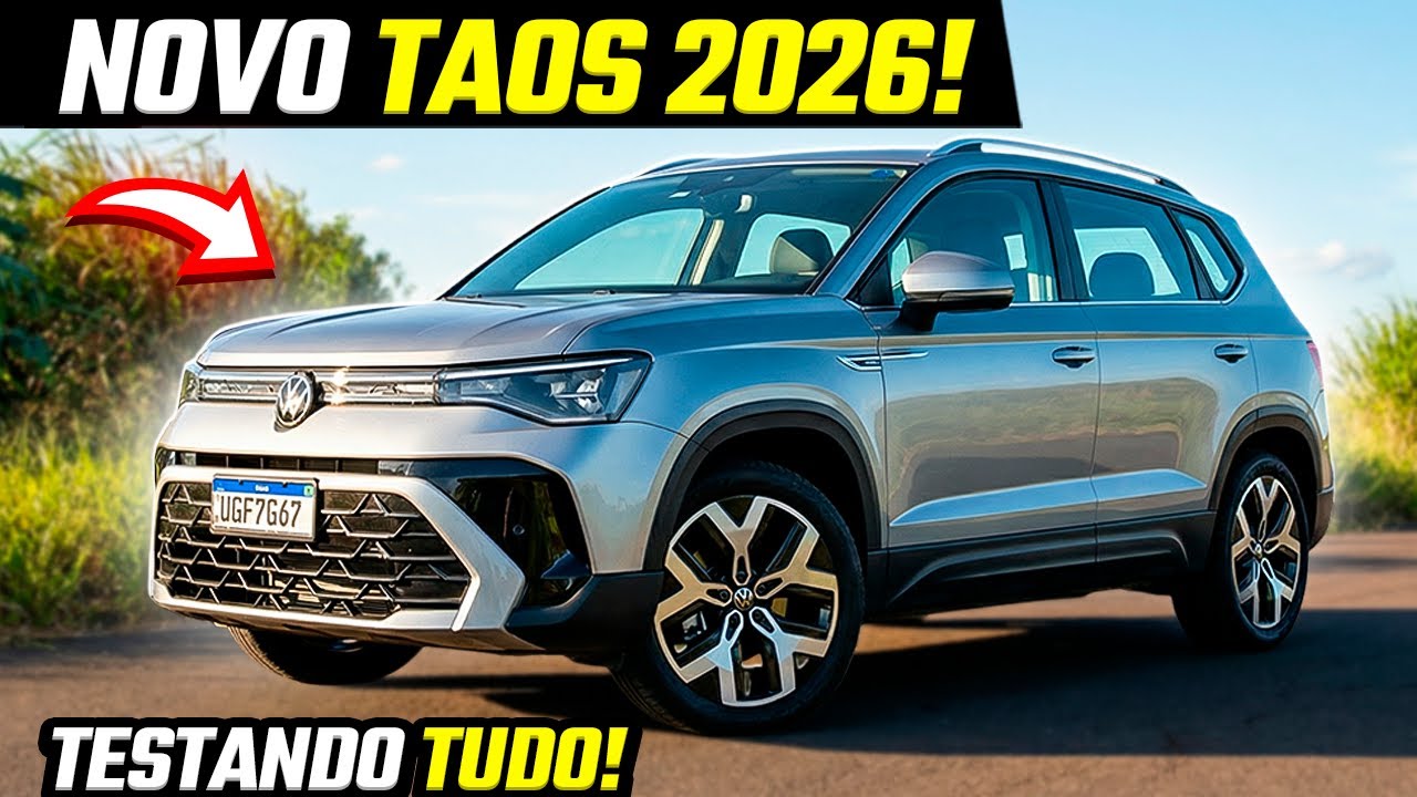 NOVO TAOS 2026 - UM DOS MELHORES SUVS A COMBUSTÃO!