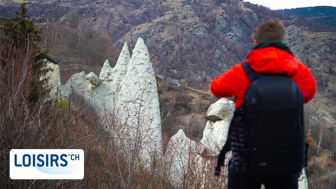 Des pyramides en Suisse - Euseigne (Valais)
