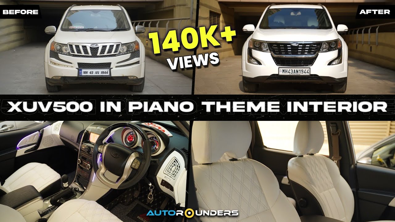 कष्टांची पहिली गाडी 🙌🏻 | Old XUV500 to new W11 model | Pearl White shade🤍 | 📍Autorounders Mumbai
