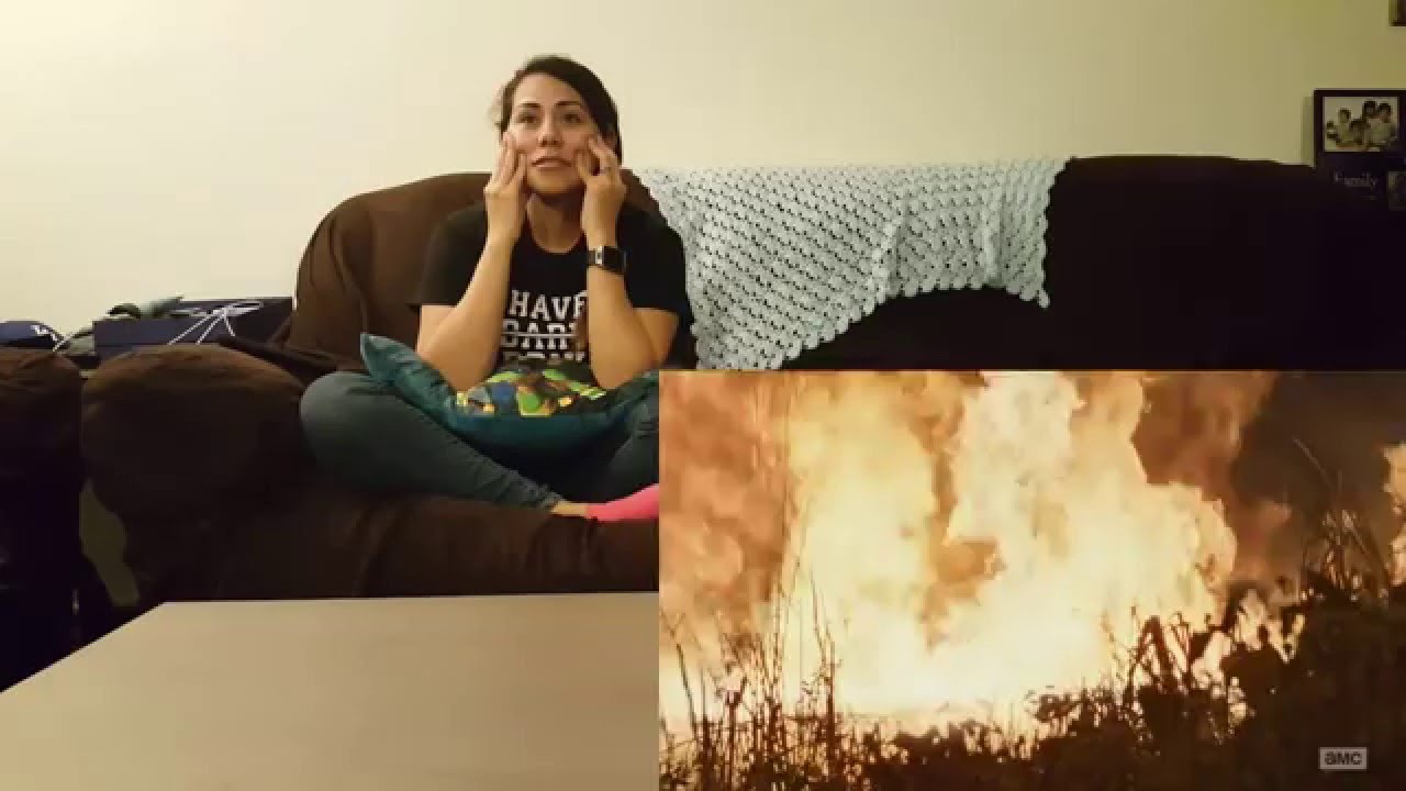 Walking Dead S06E09 Cynthia's Reaction with Spoilers! S06x09 Season 6 Episode 9 No Way Out