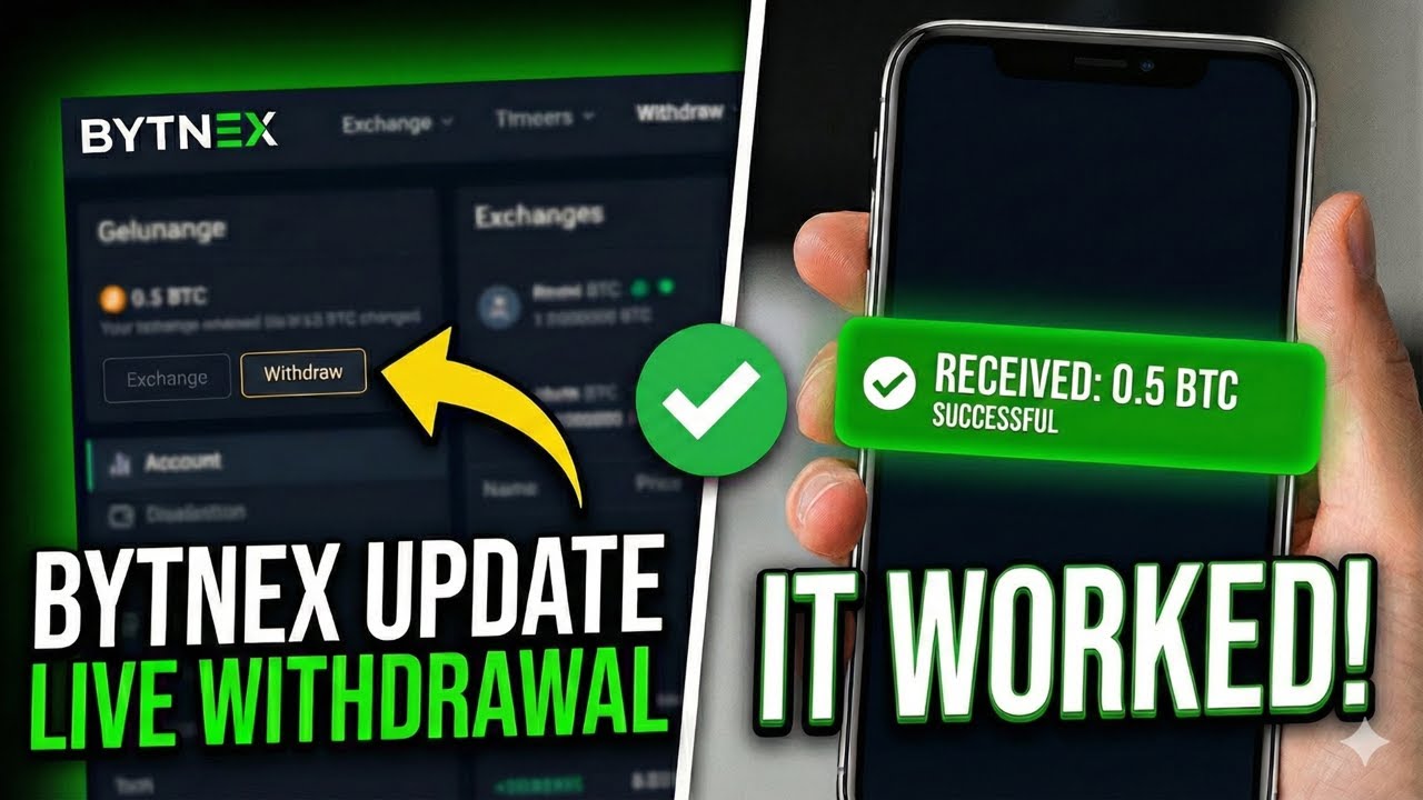 Bytnex Update: Live Withdrawal Proof! (Is It Safe?)