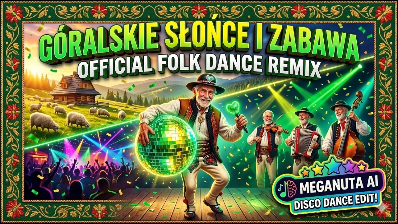 Baca na Fullu (Wi-Fi w górach) 🏔️ MegaNutaAI | Funny Góralskie Disco Dance 2026