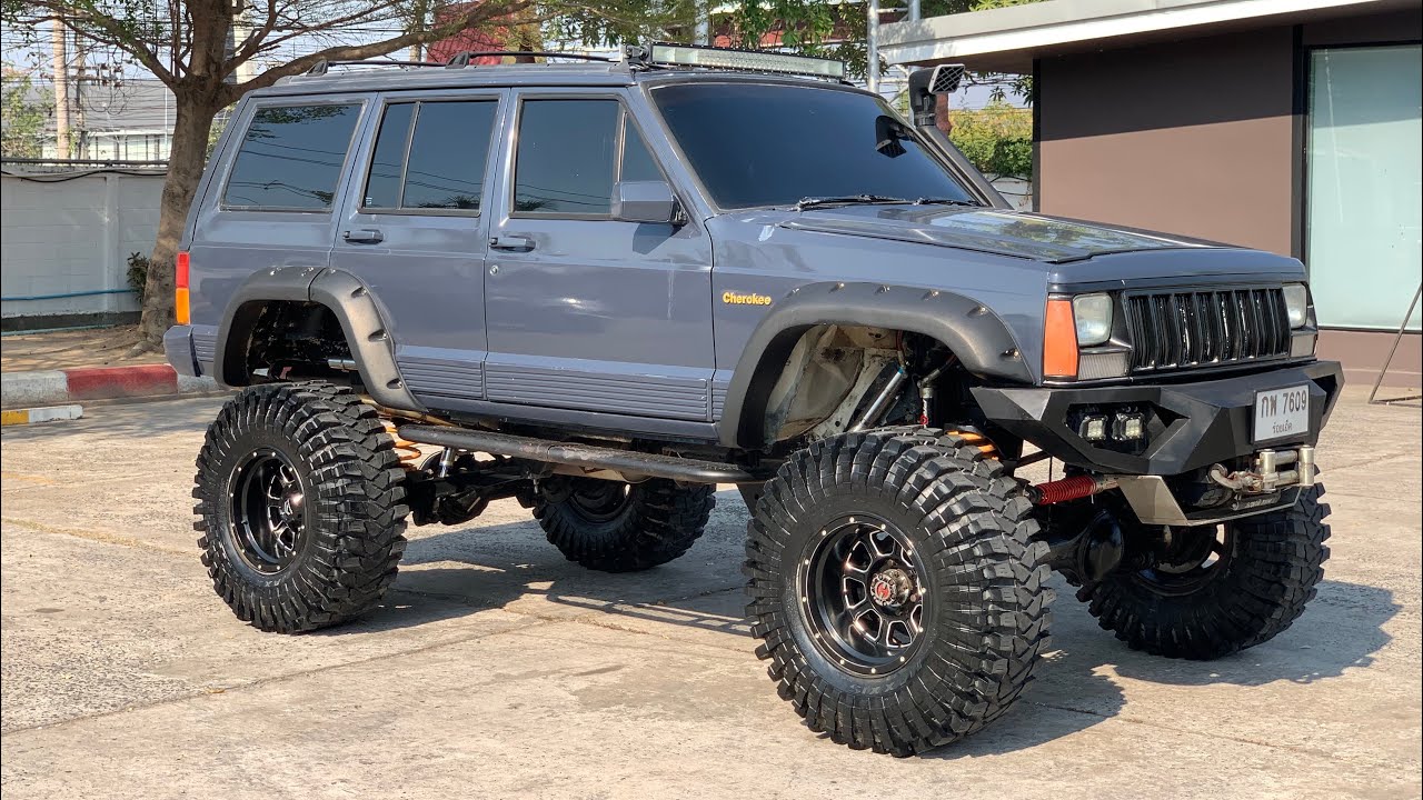 Jeep Cherokee xj 4.0 ของแต่งแน่นๆ