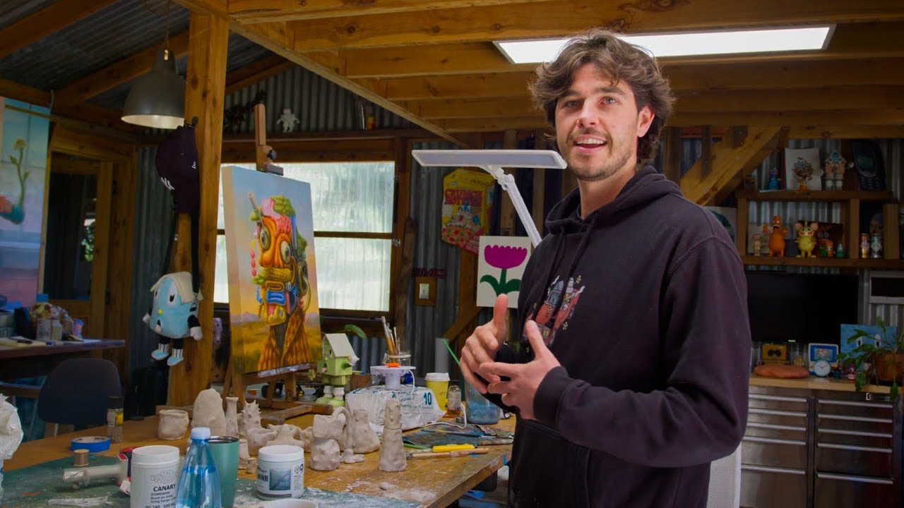 Inside the Creative Studio of an Australian Artist