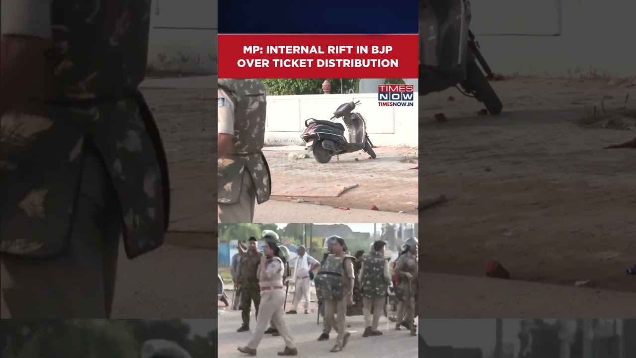 MP: Internal Rift In BJP, Protests Erupt After Ex HM Narottam Mishra Denied Ticket #shorts