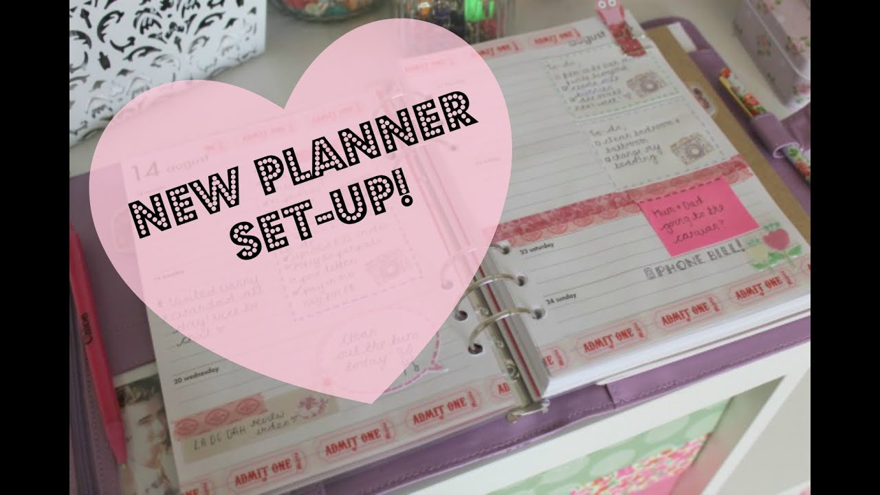 Updated Planner Set-Up! | Oct. 2014