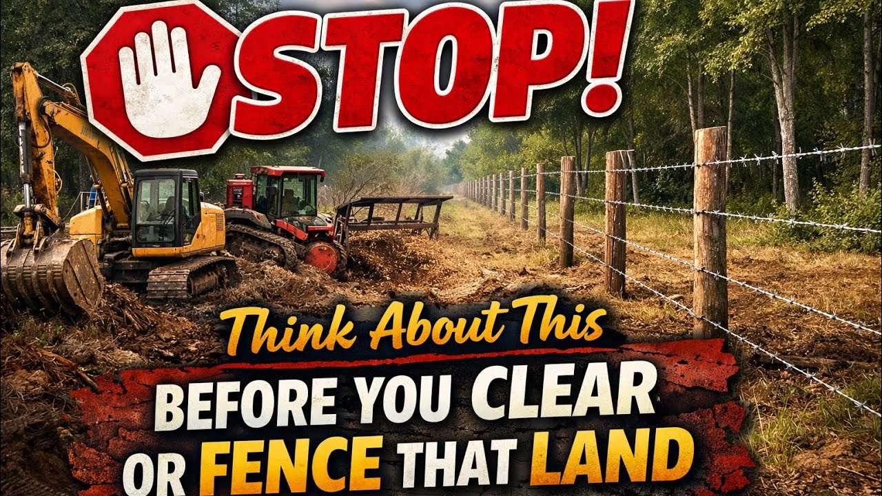 Stop! Think About This Before You Clear or Fence that Land