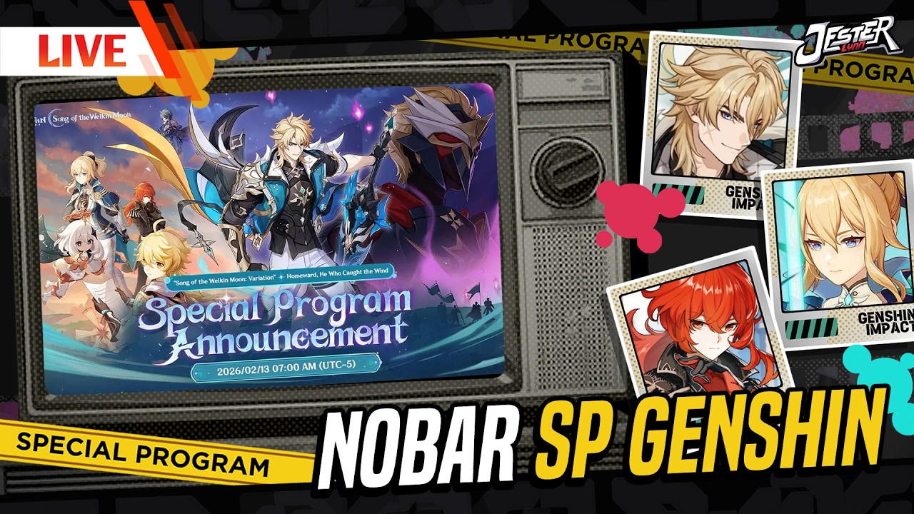 🔴NOBAR SPESIAL PROGRAM LUNA V | APAKAH ADA UDPATE QOL?! Ep.1910 | Genshin Impact Indonesia