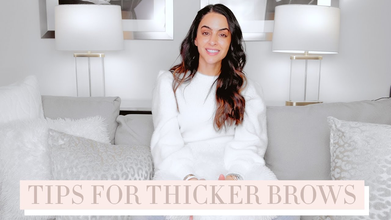 How To Grow Your Eyebrows Thicker And Faster Naturally | Dr Mona Vand