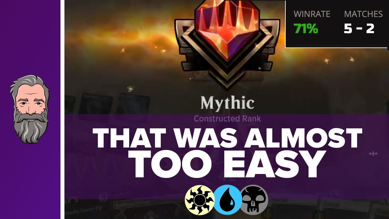 Mindsplicing to Mythic | Esper Control breezes through Diamond ranked | MTG Arena Standard MKM