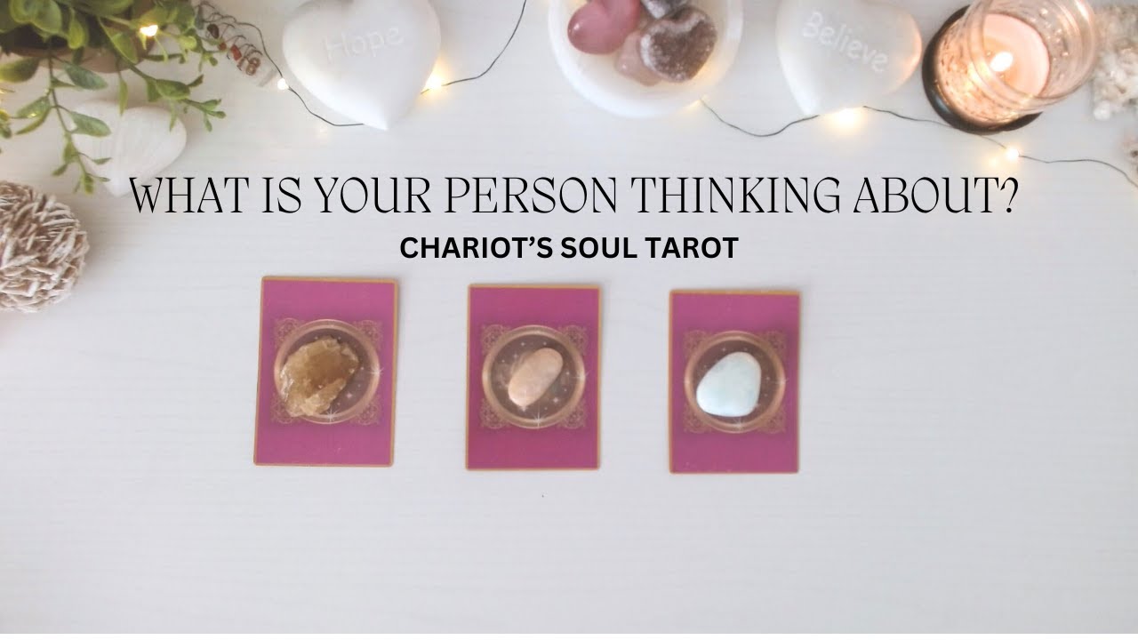 WHAT IS YOUR PERSON THINKING ABOUT? TIMELESS READING. ***PICK-A-CARD***