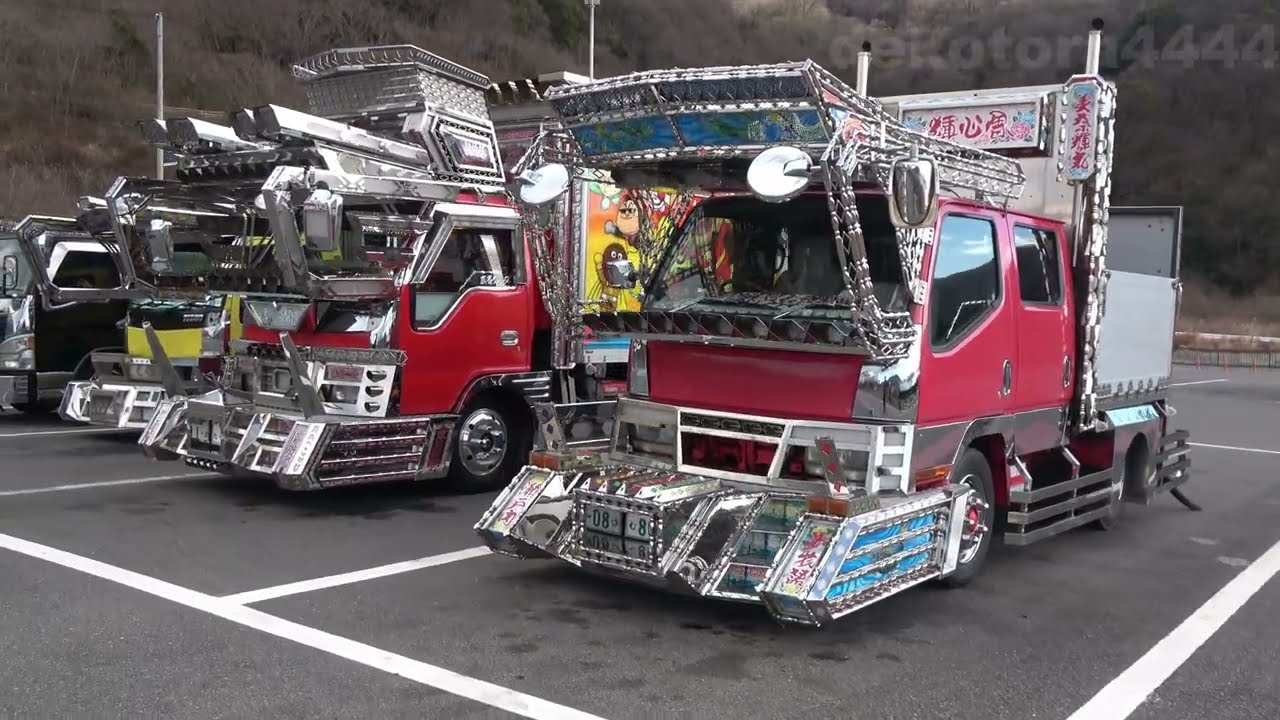 輝心会と友好グループみんなで神明市へ行こう!【デコトラ･アートトラック】