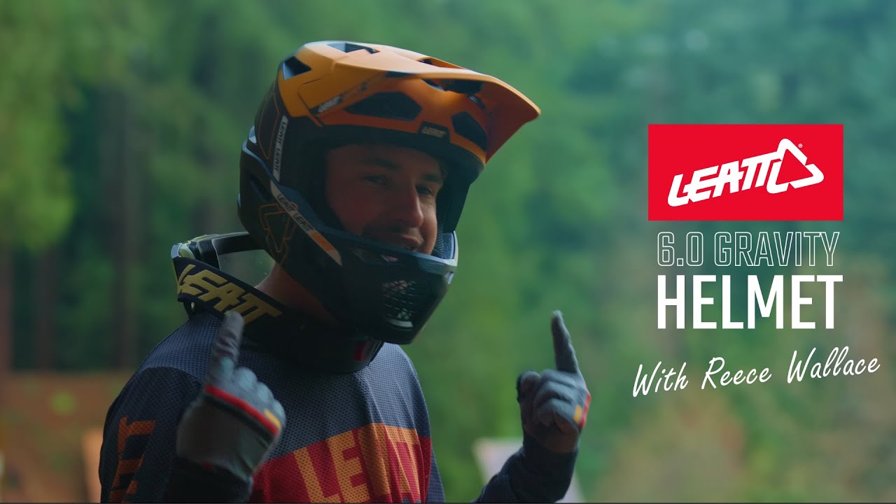 Leatt 6.0 Gravity Helmet with Reece Wallace