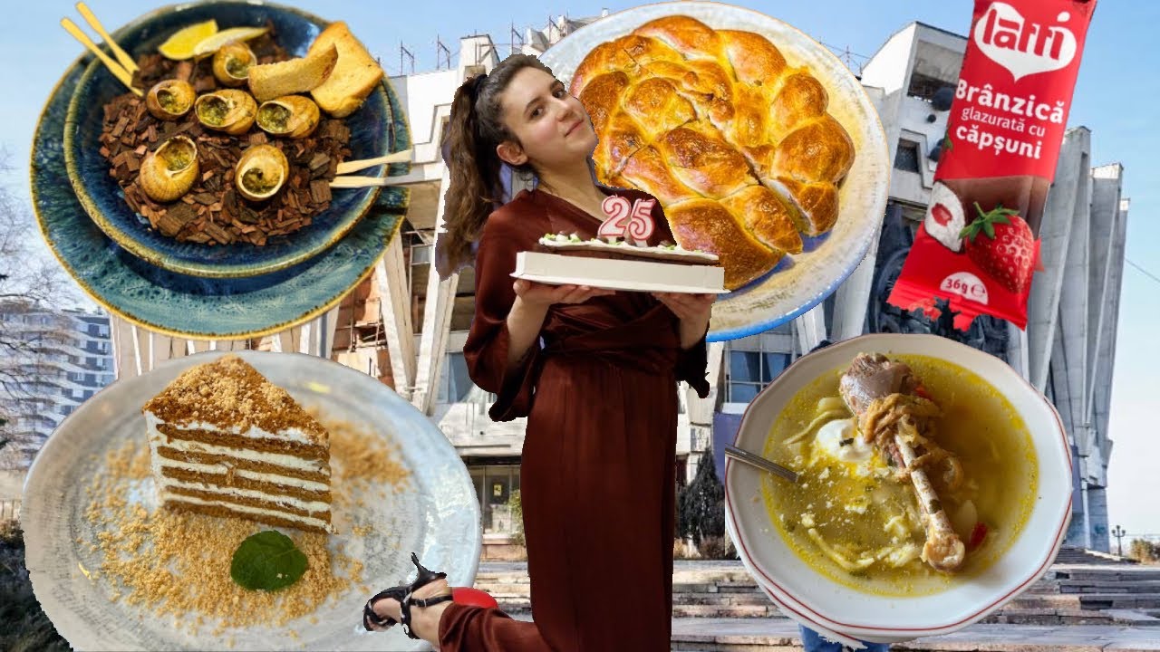 What I eat in Moldova ( Birthday edition 🎂🥳)