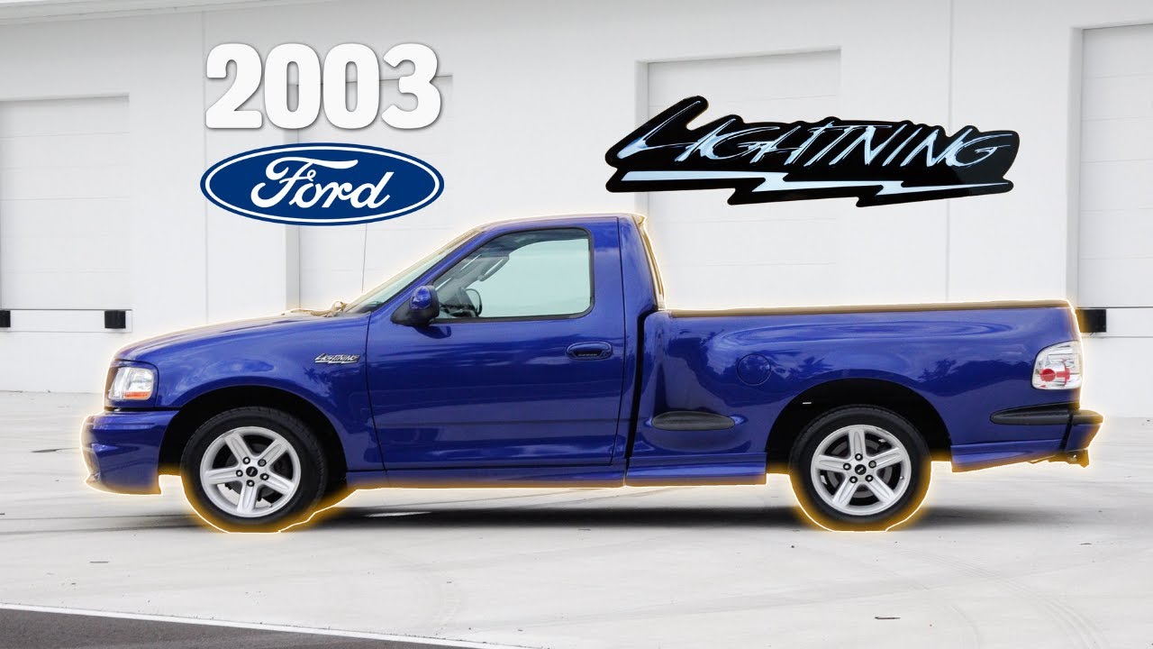 2003 Ford Lightning SVT Sonic Blue: обзор и тест-драйв | СЕРИЯ ОБЗОРОВ [4k]