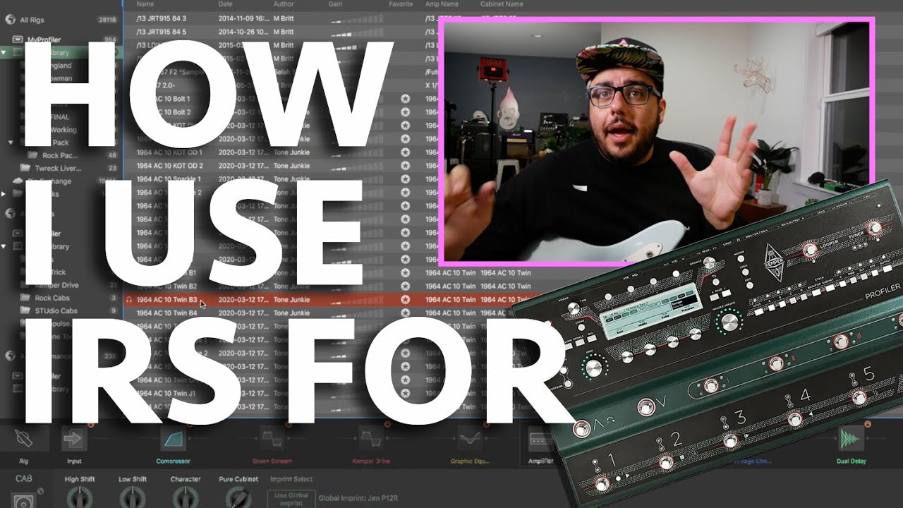 How I'm Using IR's with the Kemper...