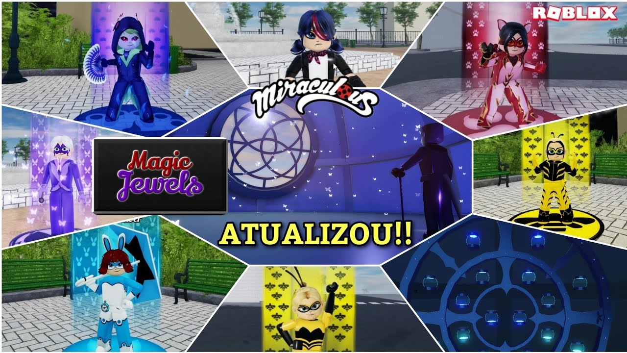 MAGIC JEWELS - ATUALIZOU!! NOVO LUGAR + NOVAS TRANSFORMAÇÕES!! - Roblox