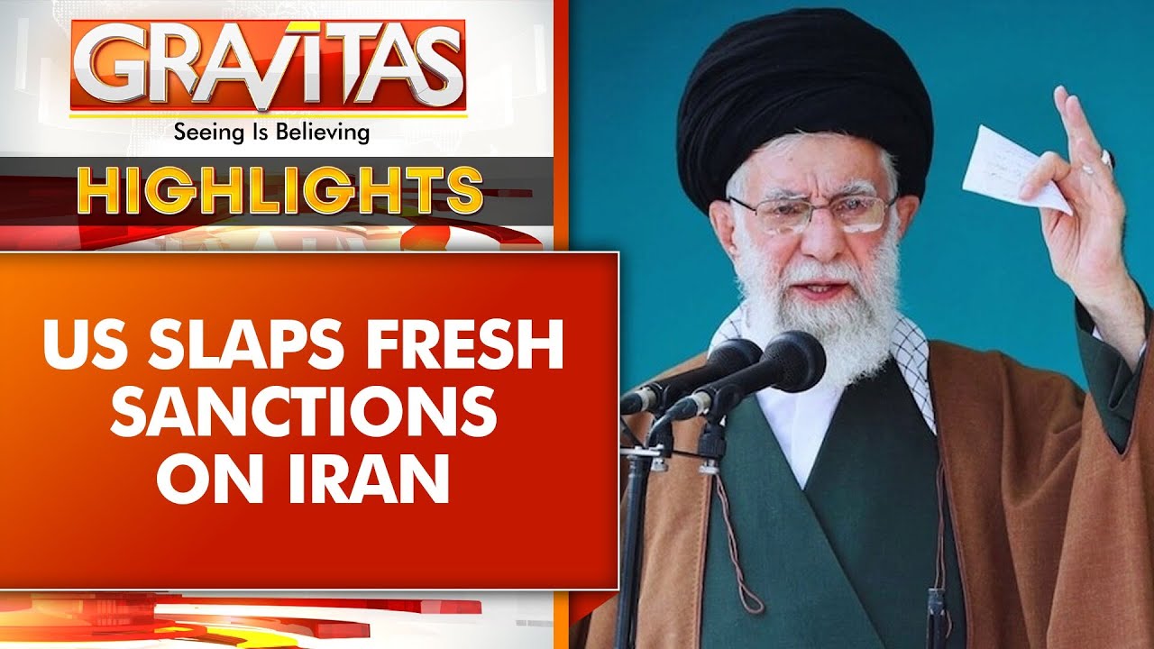 Iran Beefs Up Border Drone Bases As US Slaps New Sanctions | GRAVITAS HIGHLIGHTS