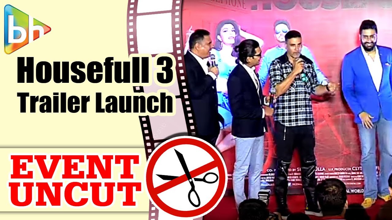 Housefull 3 OFFICIAL Trailer Launch | Akshay Kumar | Ritiesh Deshmukh | Abhishek Bachchan