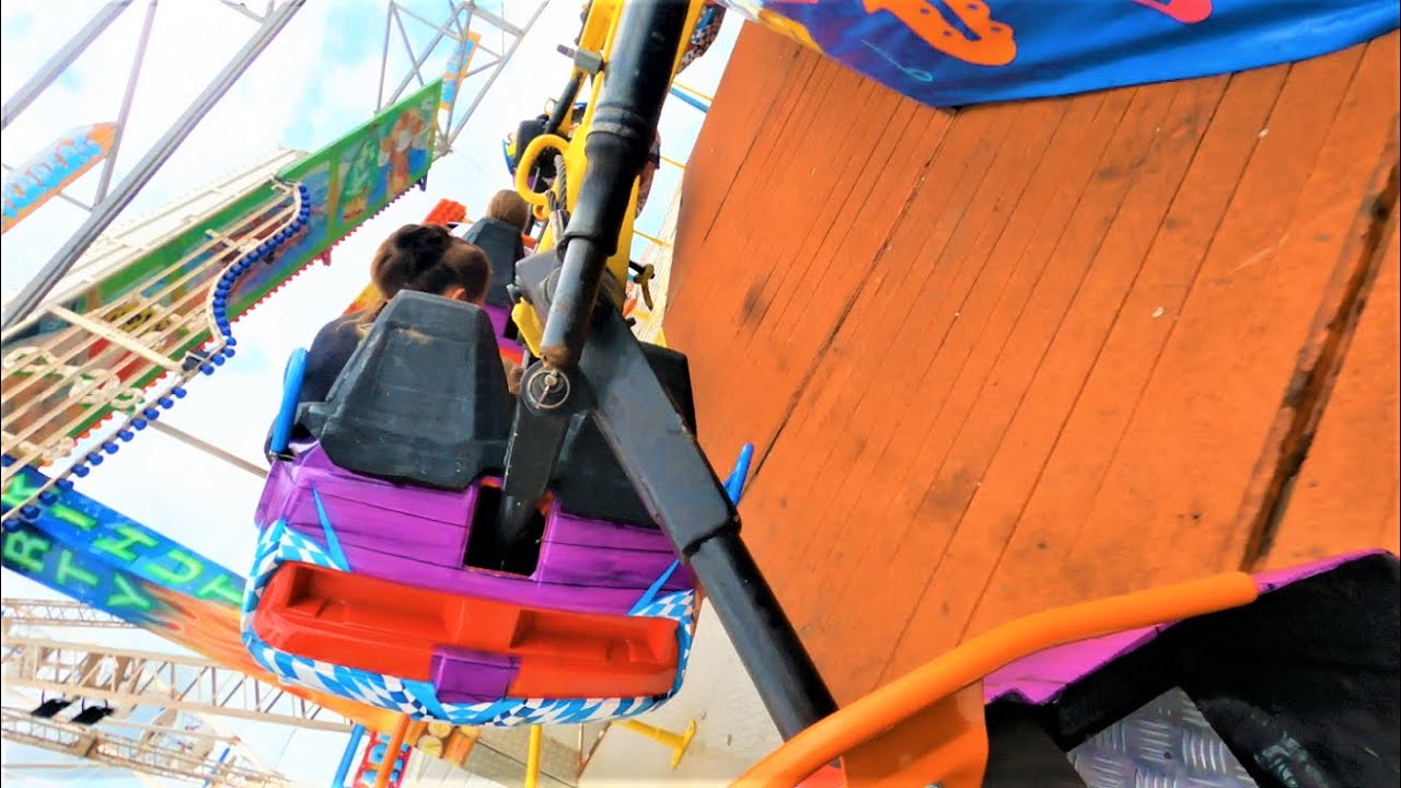 Flying Bob Matterhorn on-ride madness! ~ Central Pier, Blackpool ~ July 11th 2021