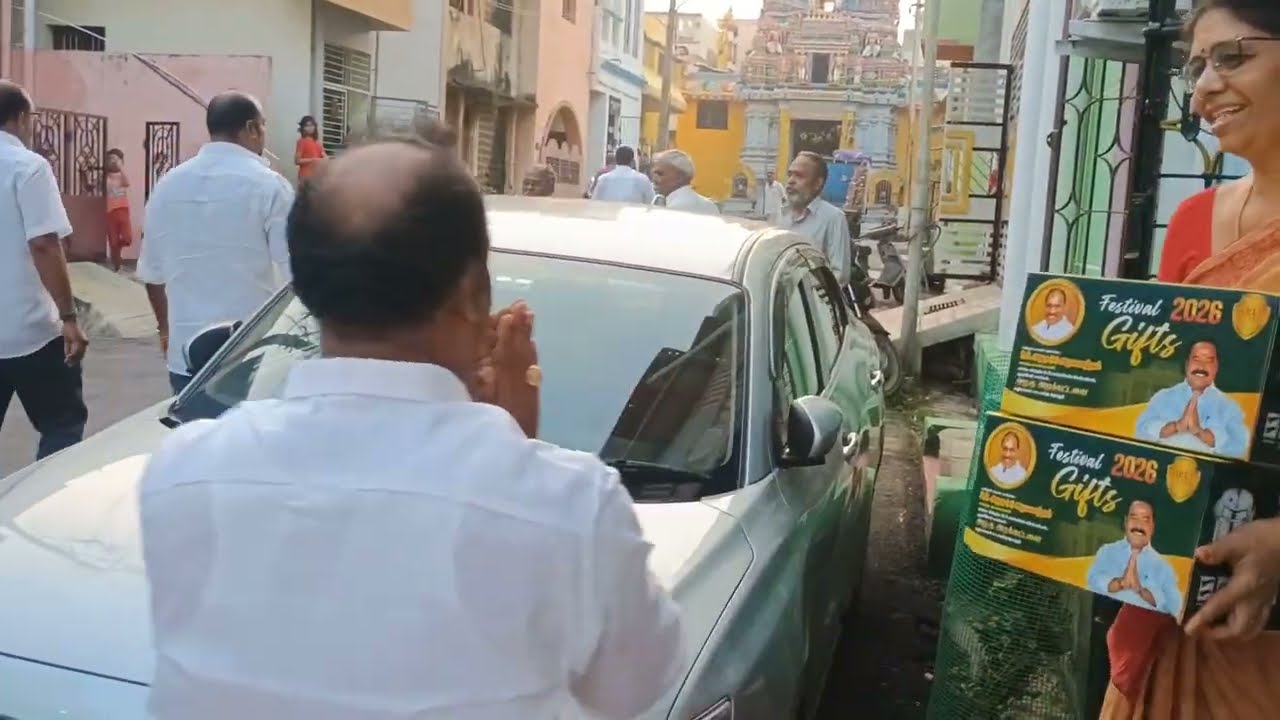 புதுச்சேரியில்கதிர்காமம் தொகுதி முழுவதும் - கடந்த மூன்று