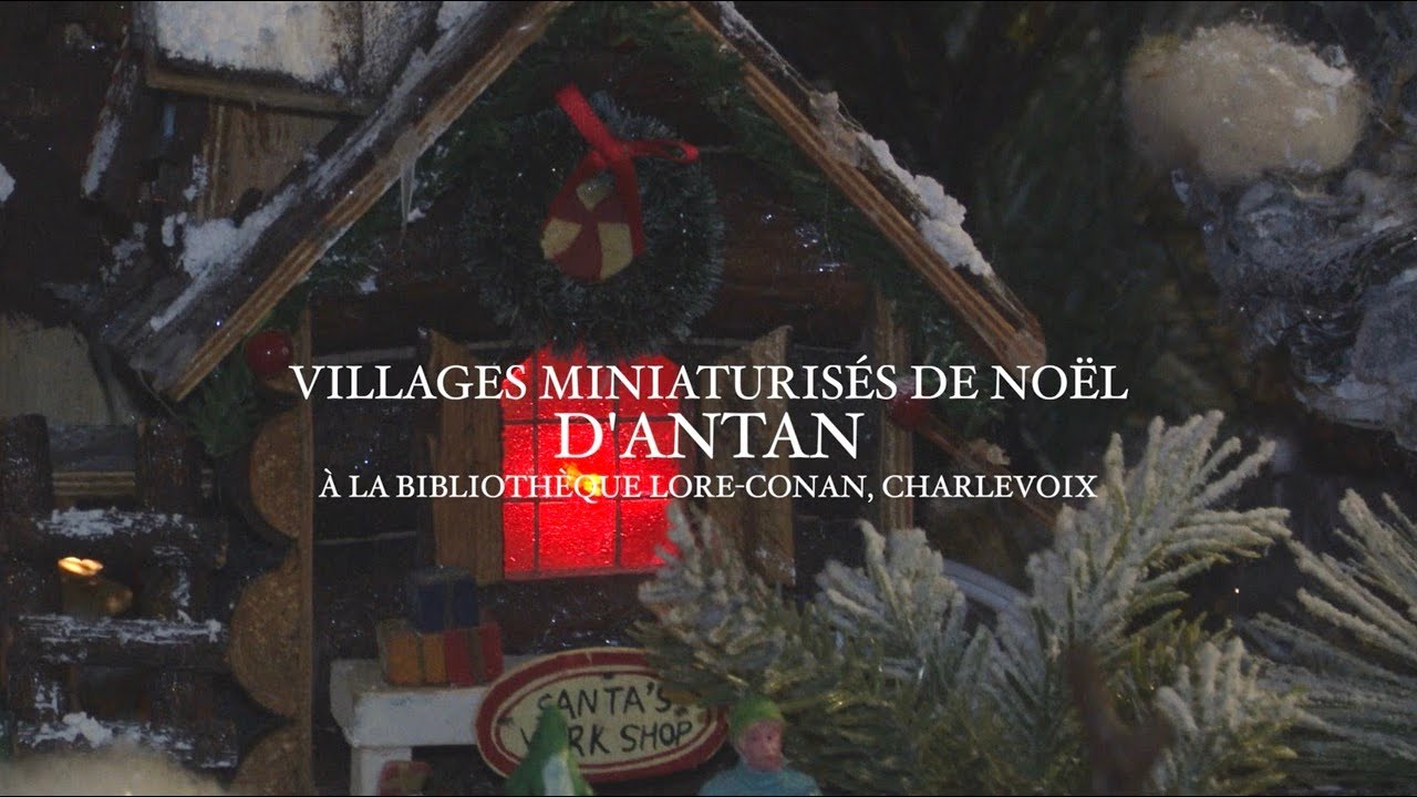 Villages de Noël miniature d'antan 2025