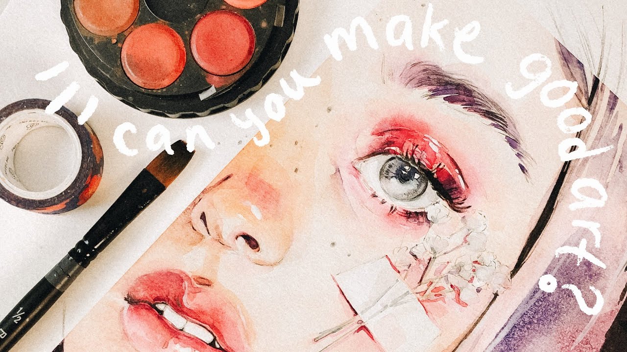 USING INEXPENSIVE ART SUPPLIES