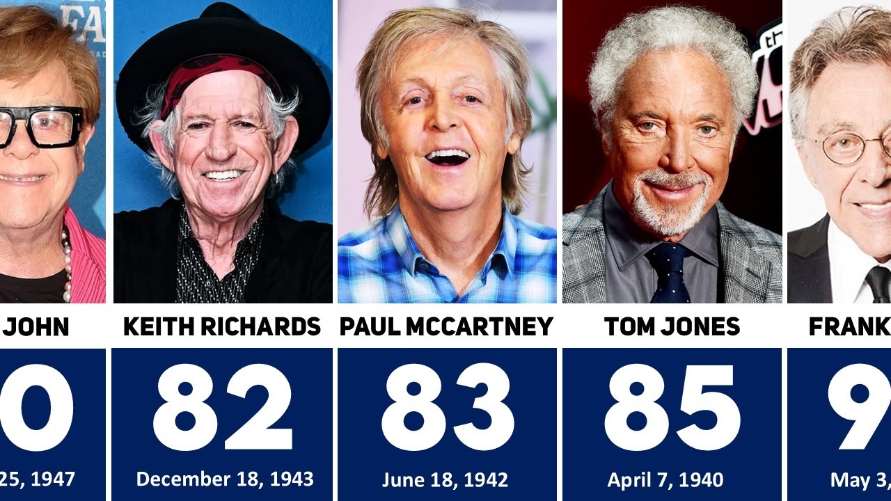 50 Legendary Singers Still Alive in 2026