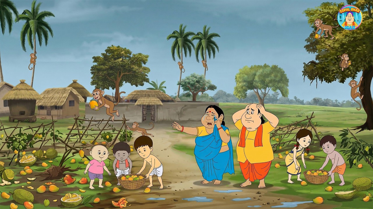বানররা তাণ্ডব চালাল! গোপাল দাদার পুরো বাগান হয়ে গেল বরবাদ। | Gopal Bhar | New Episode 2026