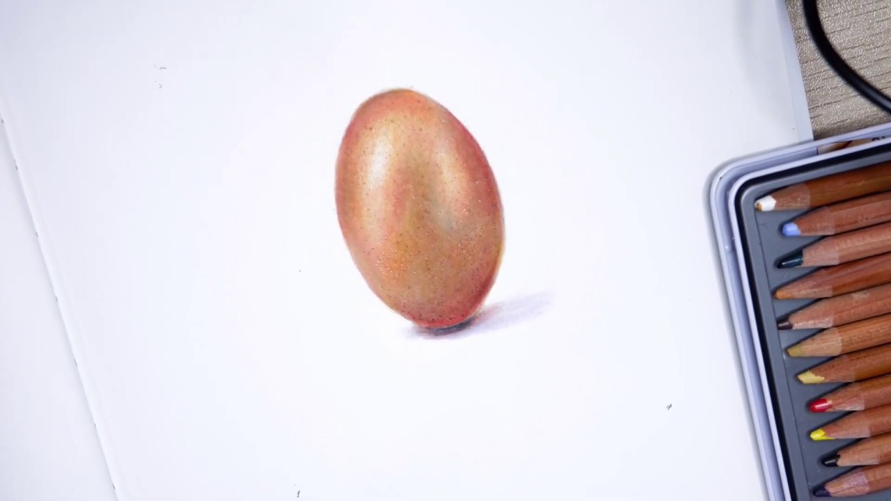 THE PORTRAIT OF WORLD RECORD EGG  | COLORED PENCIL