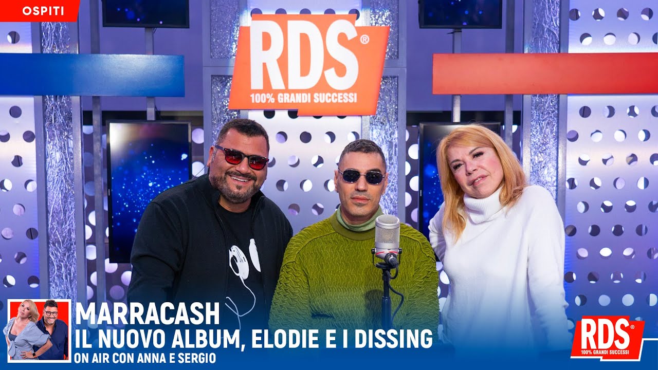 Marracash: il nuovo album, Elodie e il dissing con Fedez | Intervista RDS