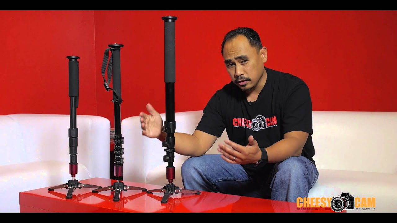 DIY Cheap Video Monopod with Fluid Base Swivel Tripod Foot