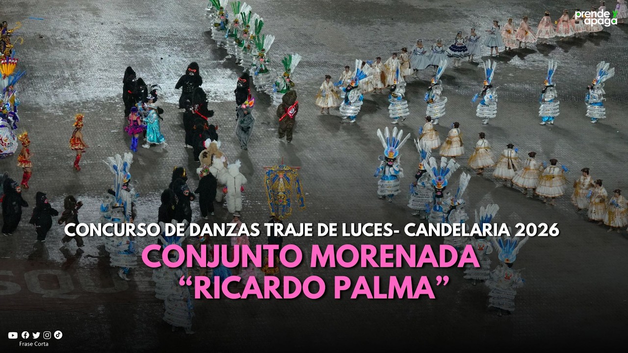 #Puno: Conjunto Morenada “Ricardo Palma” -  Festividad Virgen de la Candelaria 2026