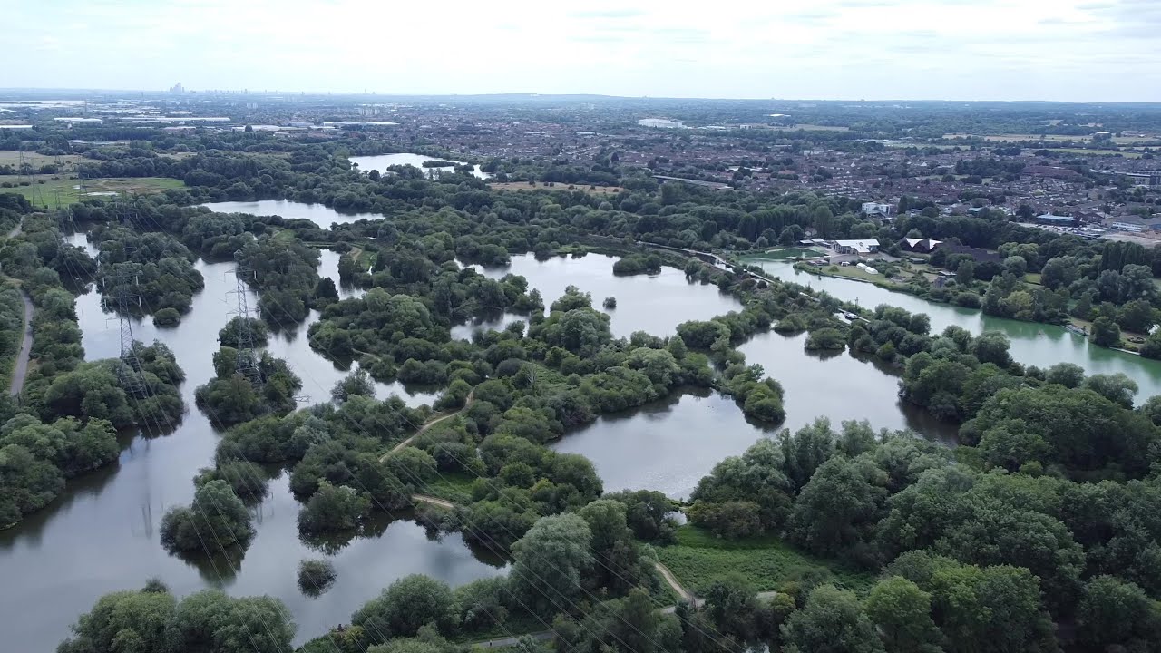 Cheshunt - Lee Valley Park (Walk + Drone) Hertfordshire