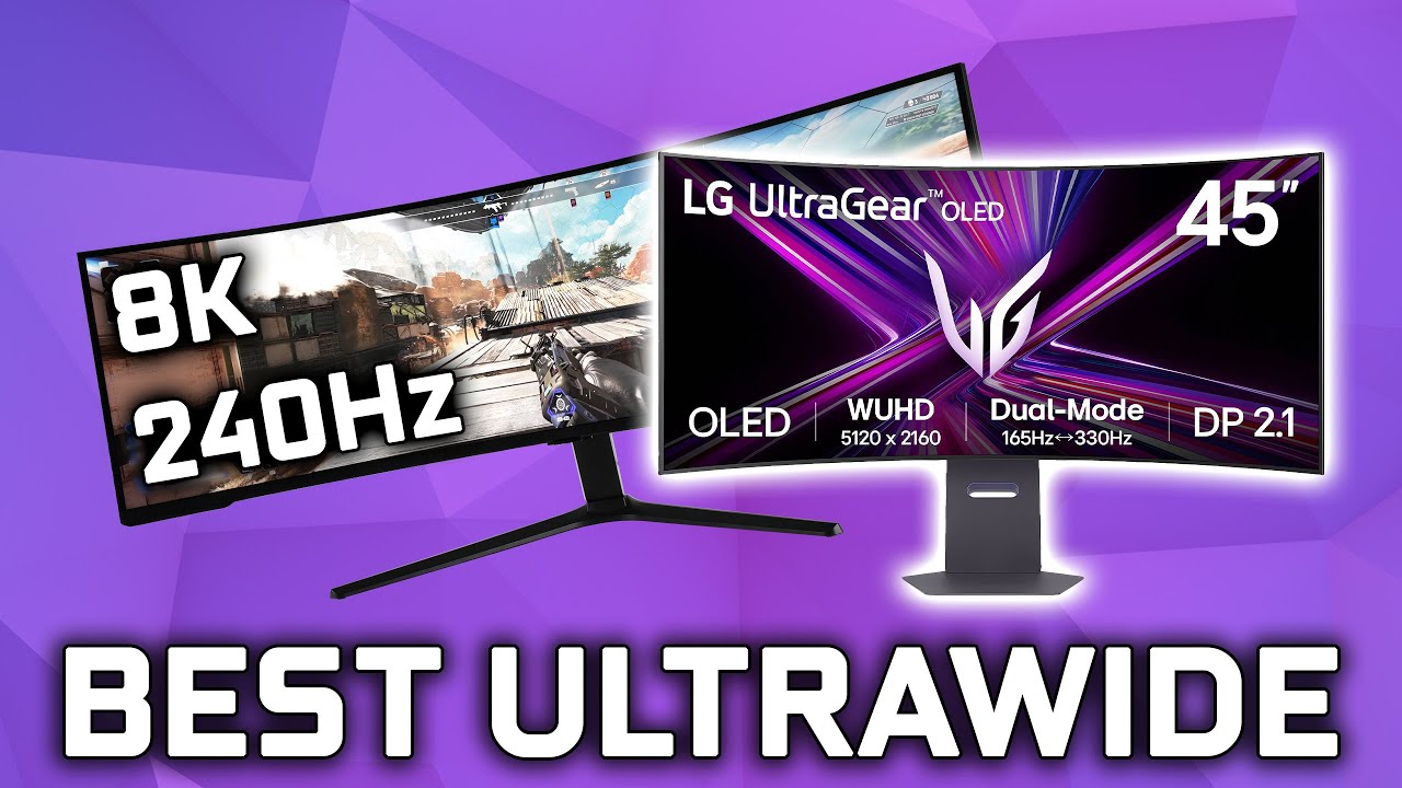 Best 4K Ultrawide - LG 45″ OLED vs Samsung 57″ Neo G9
