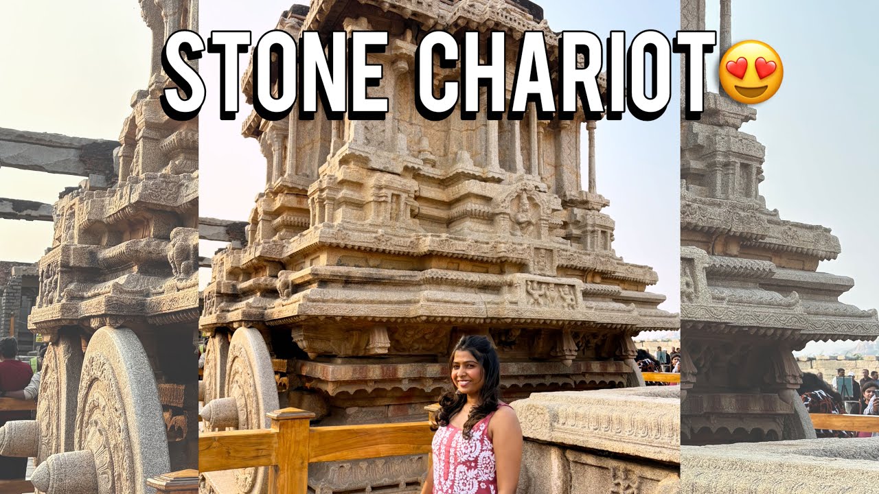 Hampi Day 1 | Finally Saw the Famous Stone Chariot 😍