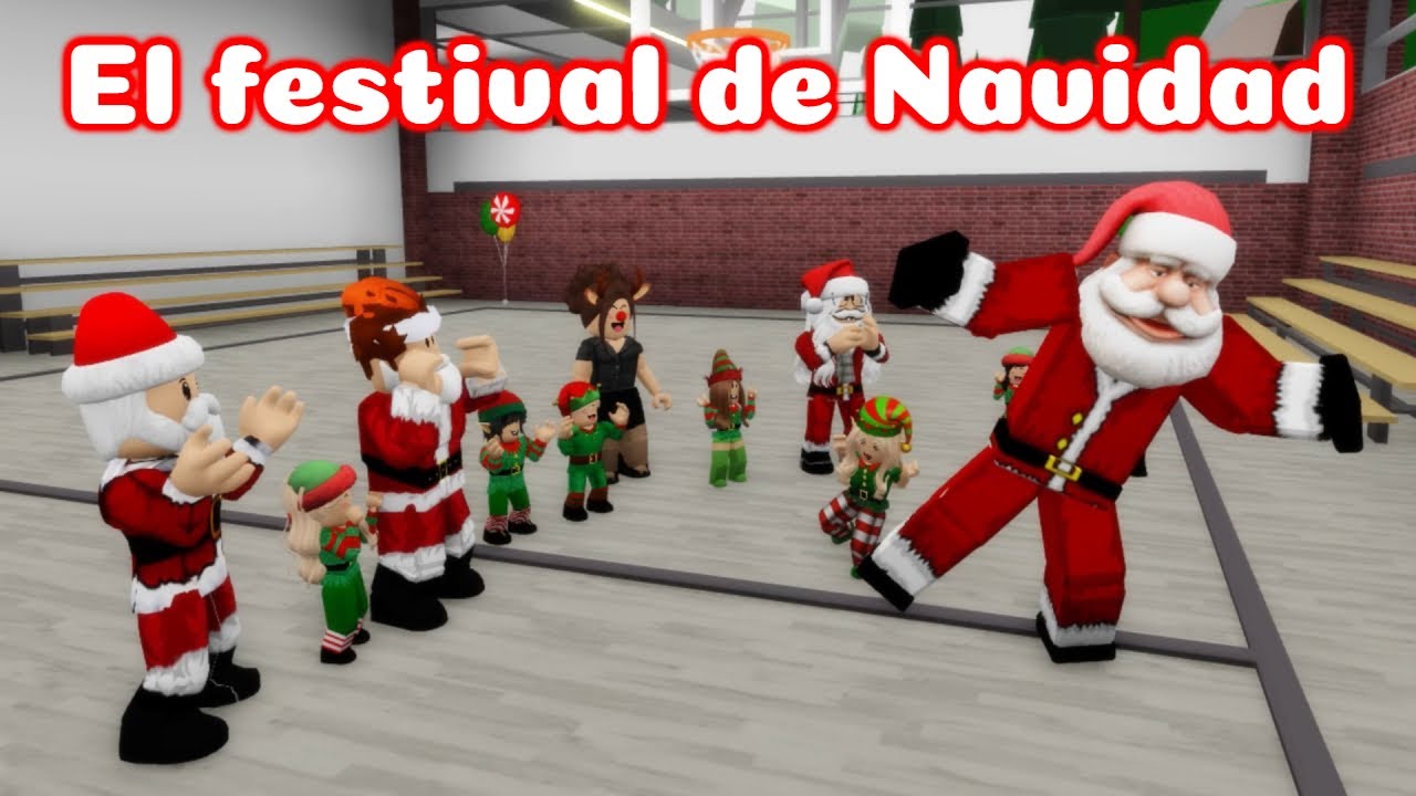 El festival de Navidad | Historia de Roblox Brookhaven