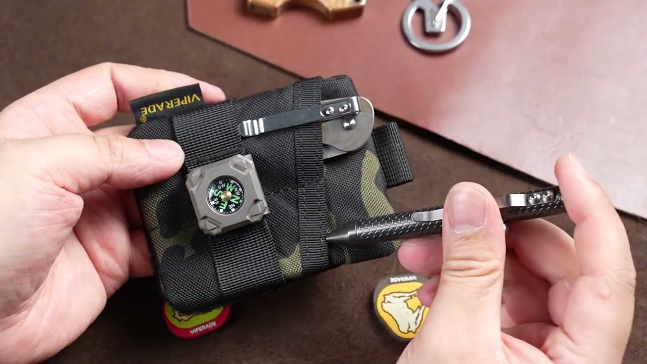VE13 Small EDC Pouch, EDC Pocket Organizer