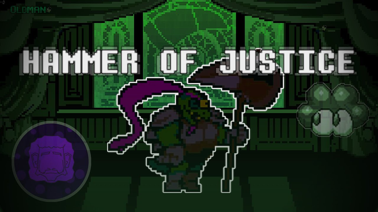Hammer of Justice w/ Lyrics - DELTARUNE Chapter 4 | Ft. @MaxiMannor