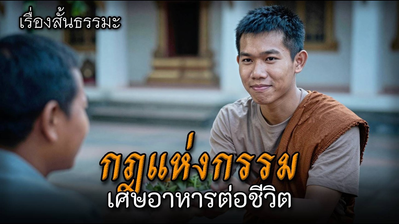กฎแห่งกรรม เศษอาหารต่อชีวิต #นิทานธรรมะ #กฎแห่งกรรม #นิทานสอนใจ #ธรรมะก่อนนอน #ฟังธรรมะ #คติธรรม