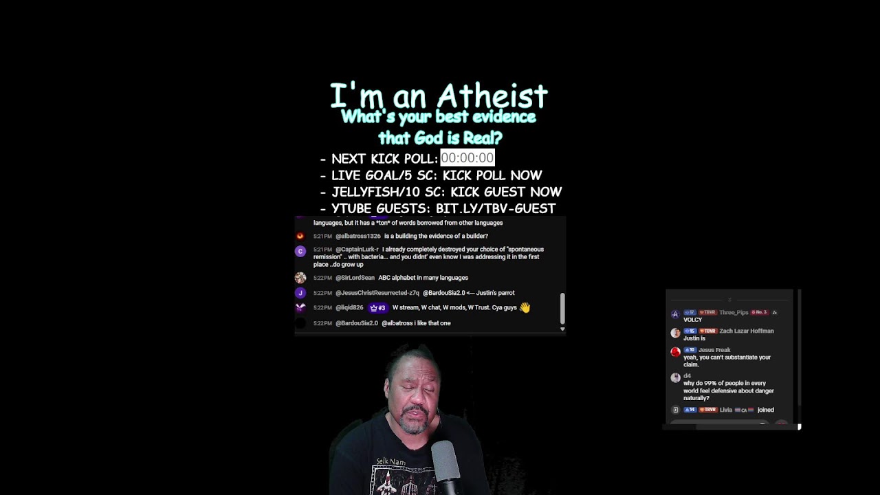 What's your best evidence that God is Real?