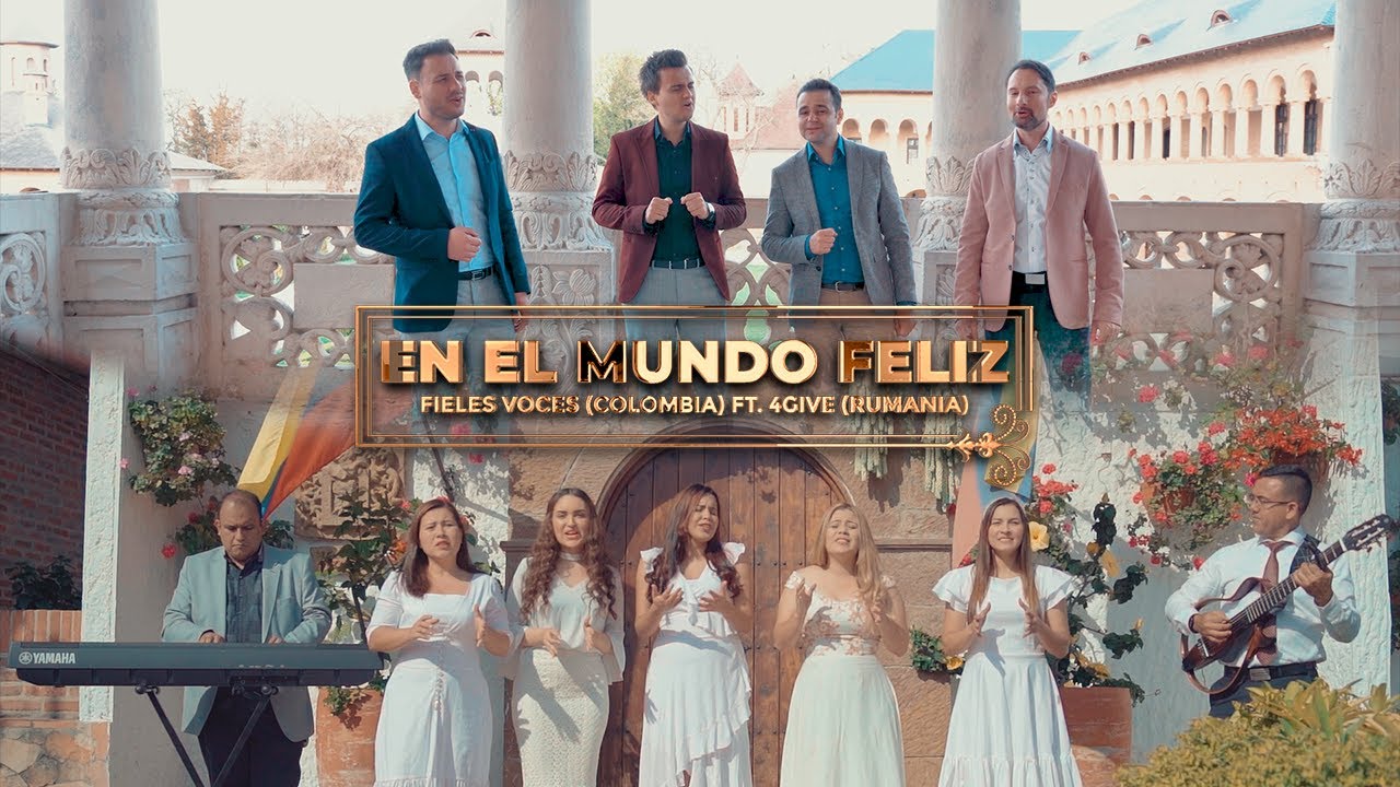Grupo Angel - Fíeles Voces Ft. 4Give Quartet | En el mundo Feliz