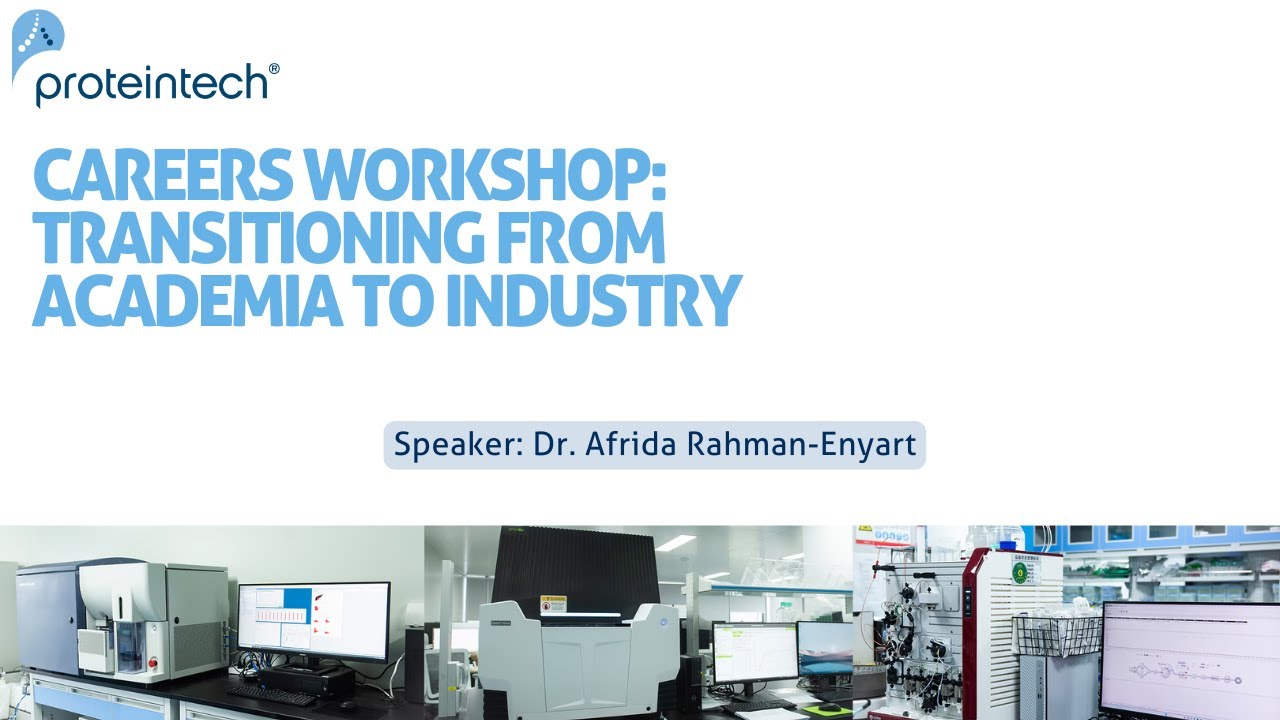 Career Workshop: Transitioning from Academia to Industry