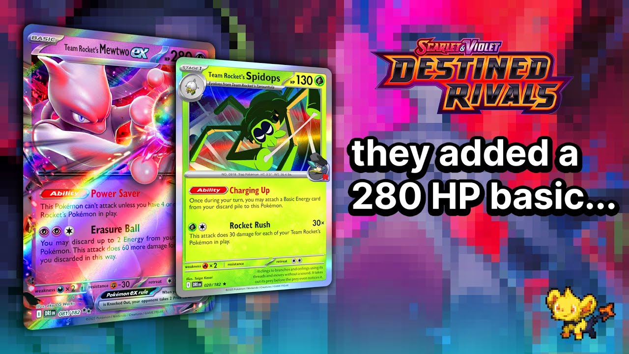 team rocket's mewtwo ex makes me the villain