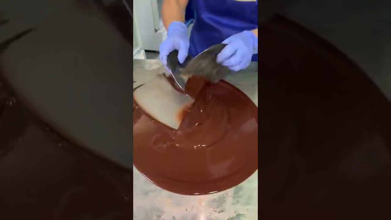 Temperado -  Templado del chocolate - METODO VACIADO EN PLACA -CACAO TRUEQUES