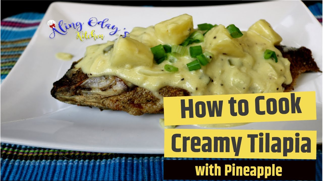 Creamy Tilapia with Pineapples