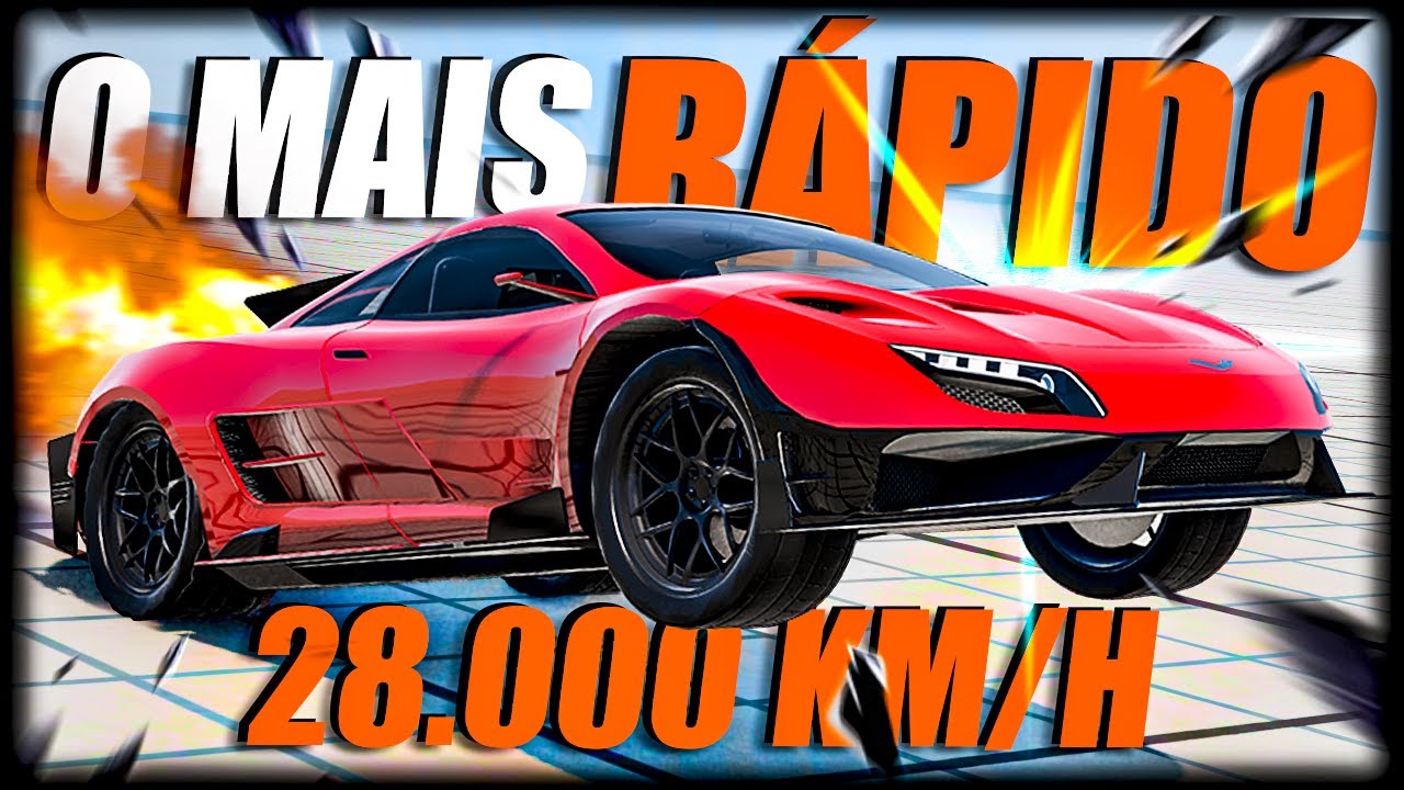 O CARRO MAIS RÁPIDO DO JOGO - V10 DESTROYER - BeamNG Drive