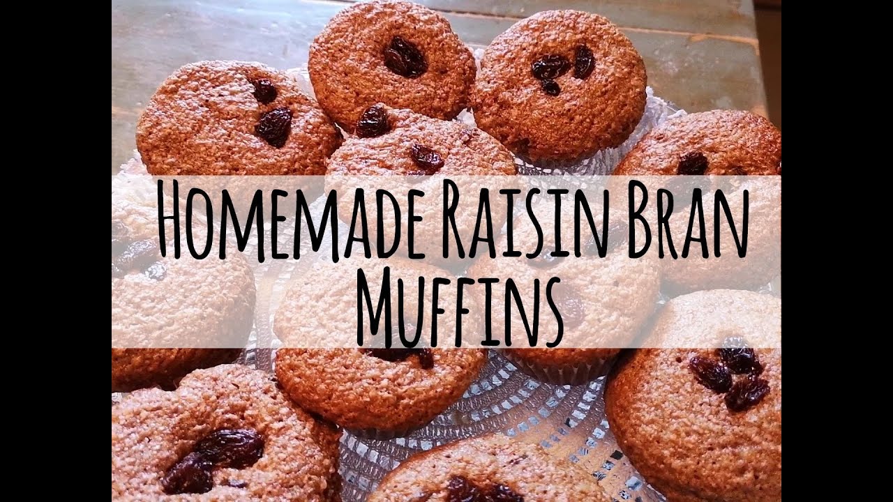 How to Make Homemade Raisin Bran Muffins